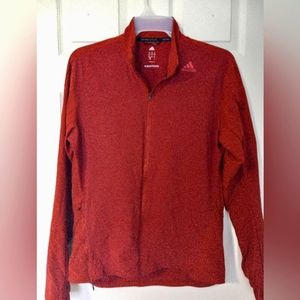 Adidas Running Supernova Unisex Coral - Red zipperJacket Size Medium